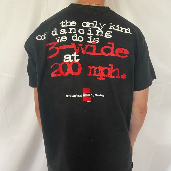 🔴🔴VINTAGE WINSTON CIGARETTE CUP RACING TSHIRT⚫️⚫️ - Picture 2 of 4